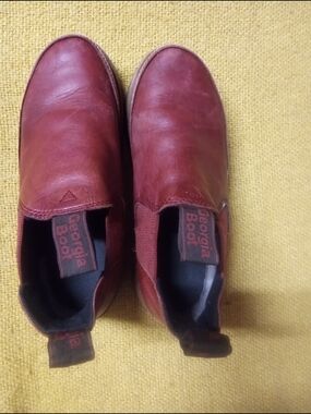 Georgia Boot  Slip-On  Boots in Burgundy